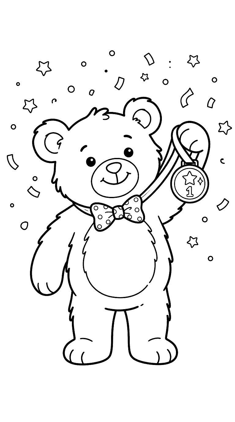 Gold Medal Maker coloring page