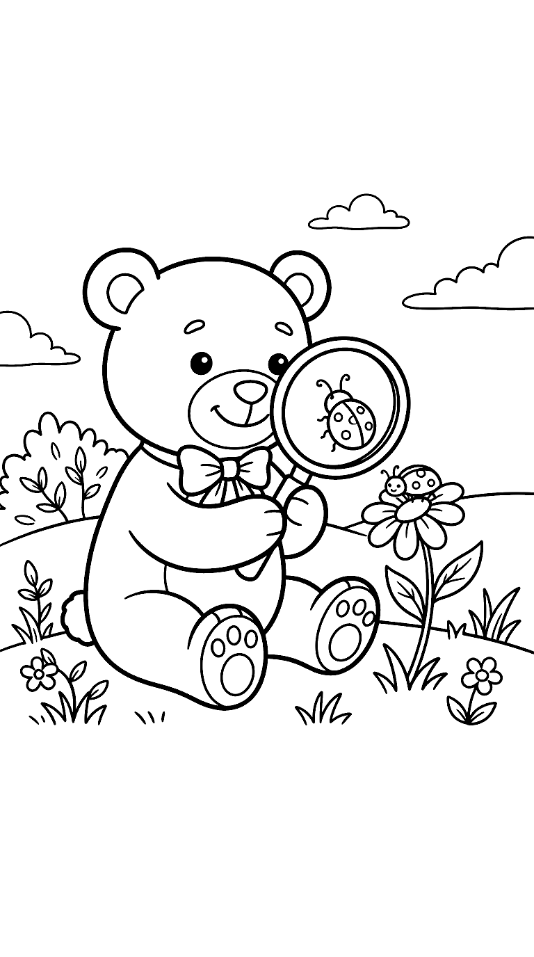Bug Detective coloring page