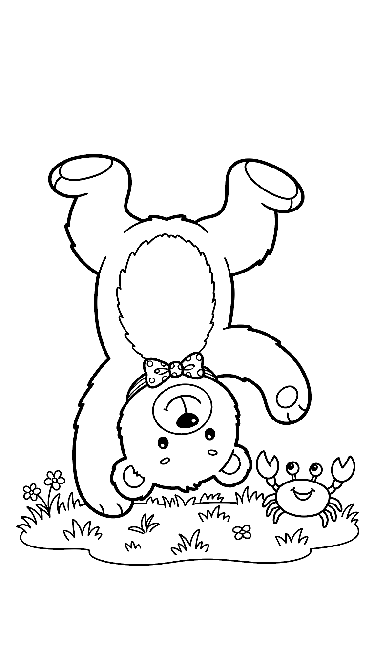 Crab Walk coloring page