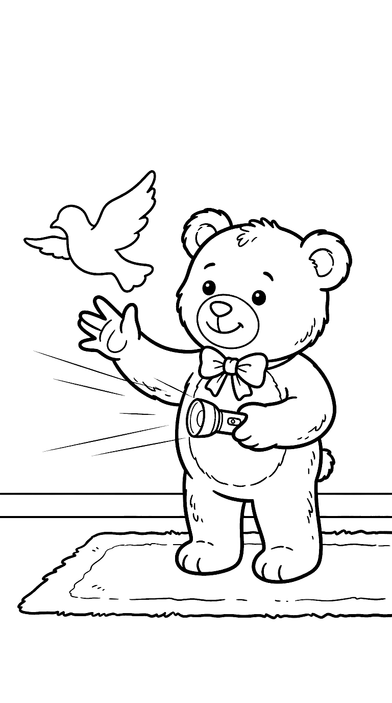 Shadow Puppets coloring page