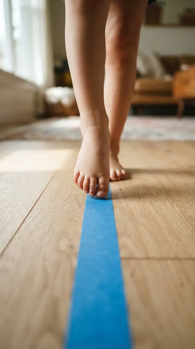 Tiptoe Balance Beam step 2