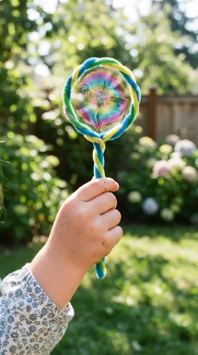 Bubble Wand Challenge step 2