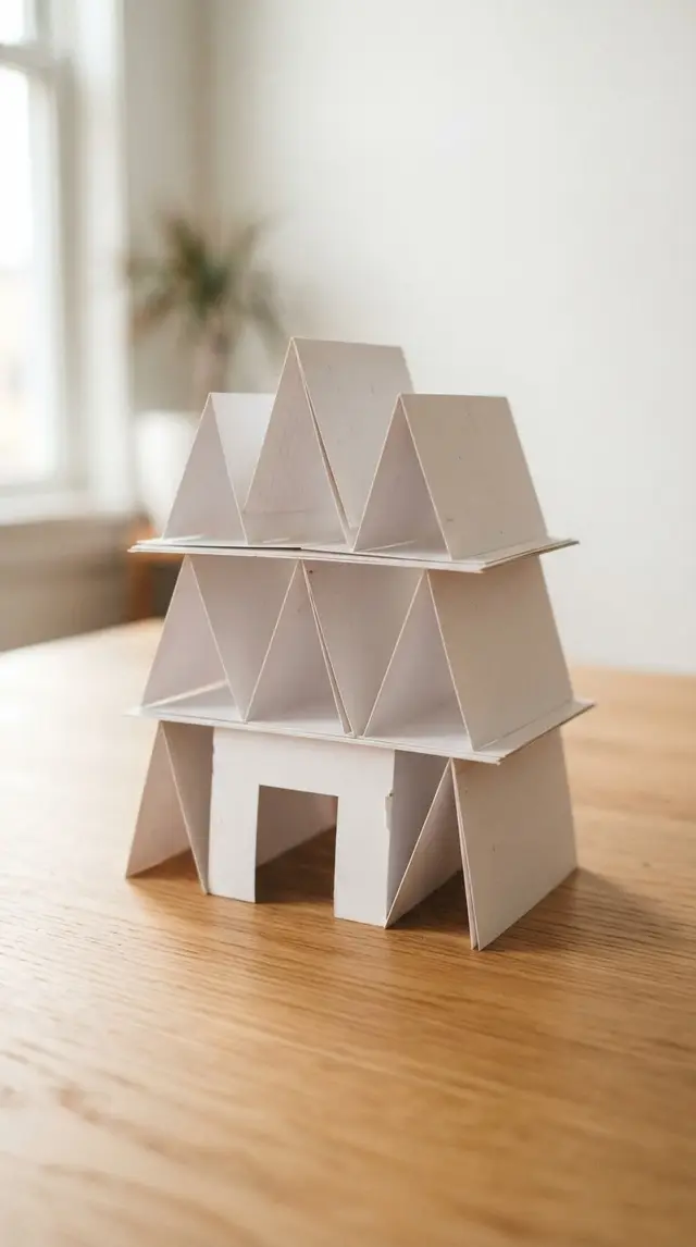 Build a Card House step 3