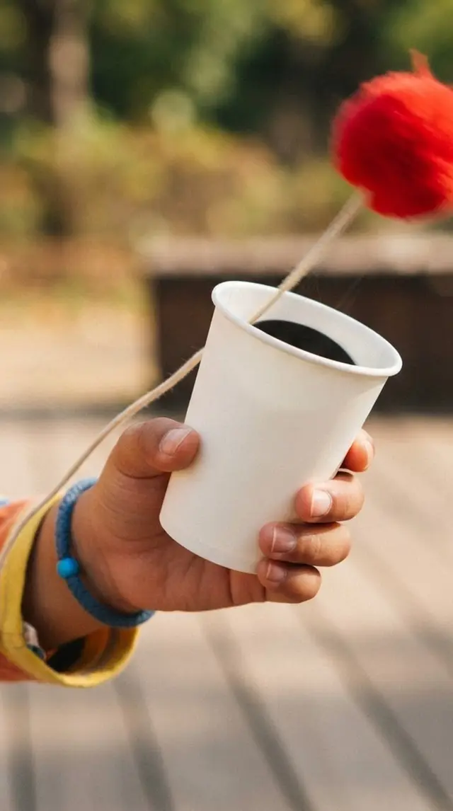 Cup and Ball Catch step 2