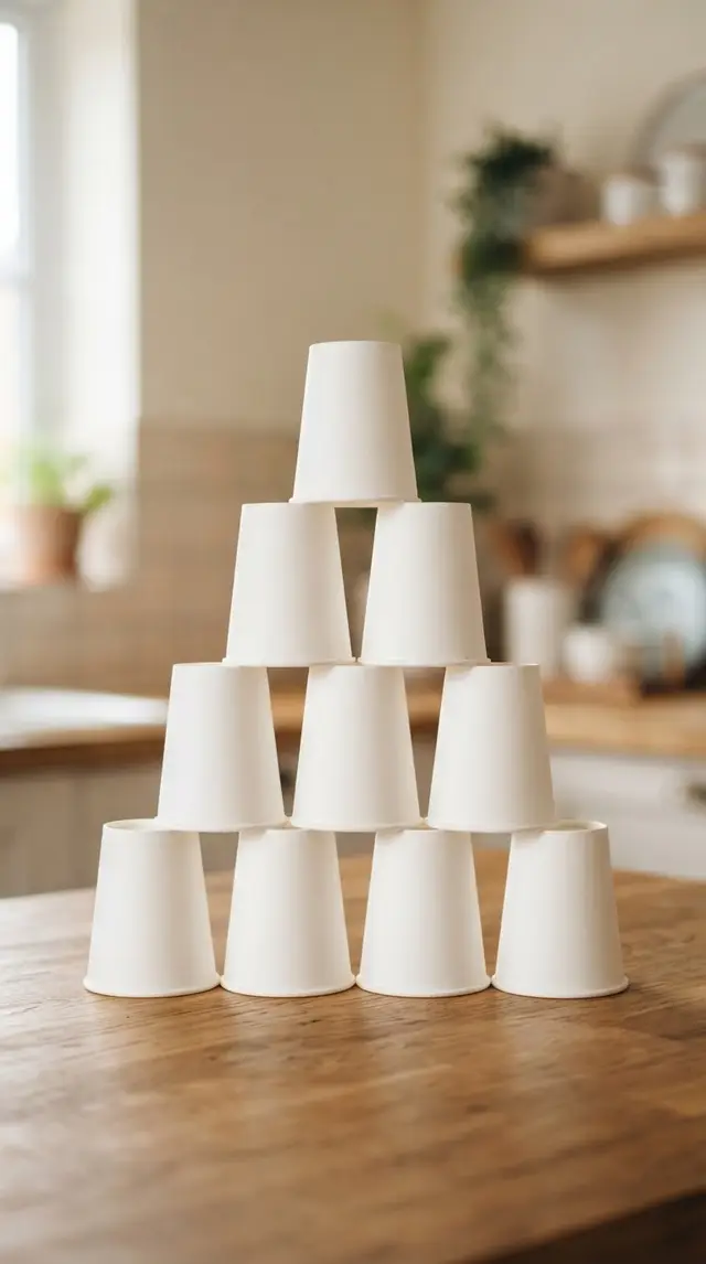 10 Cup Speed Stack kids challenge