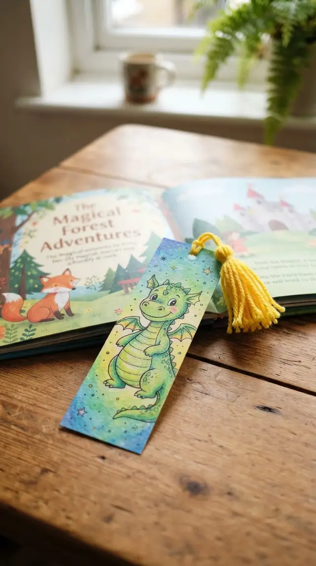 Make a Bookmark kids challenge