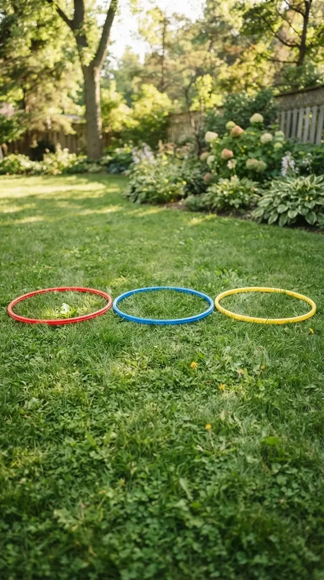 Supplies for Hula Hoop Hop