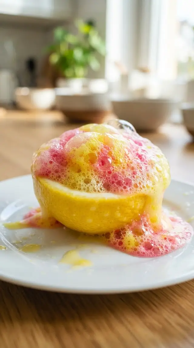 Lemon Volcano kids challenge
