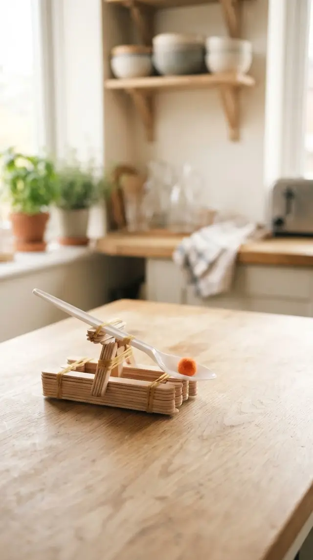 Marshmallow Catapult step 2