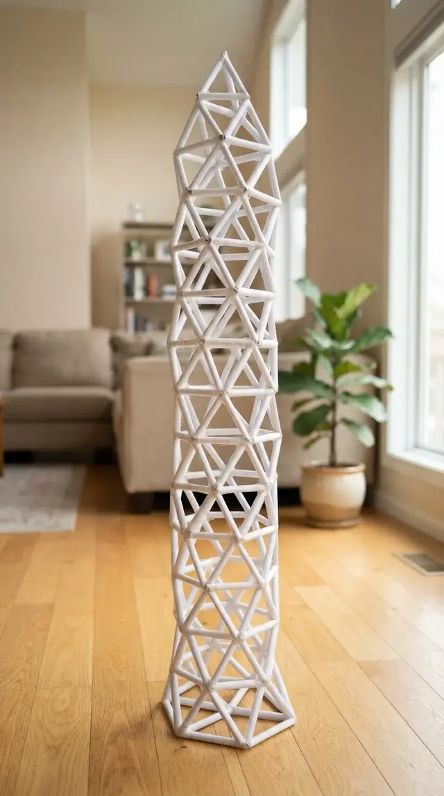 Newspaper Tower step 3