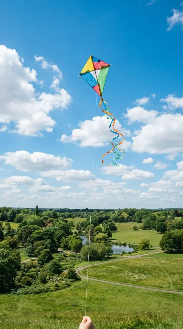 Fly a Paper Kite step 2