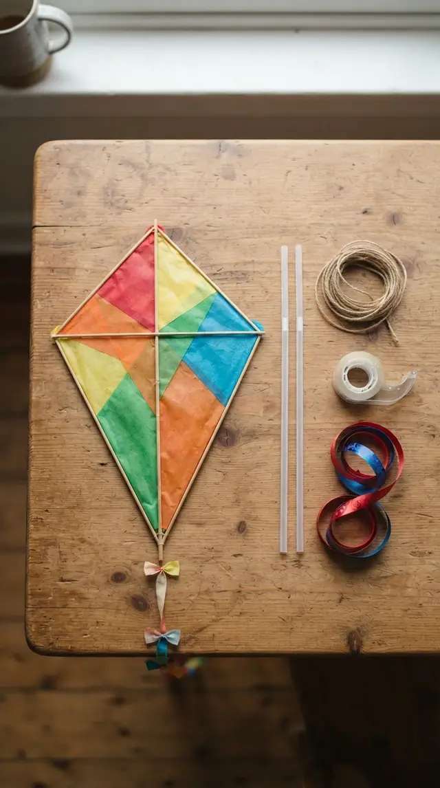 Supplies for Fly a Paper Kite