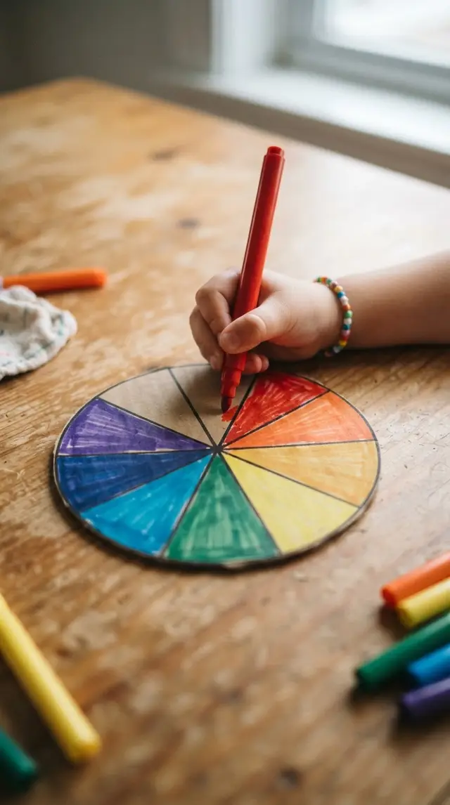Rainbow Spinner step 1