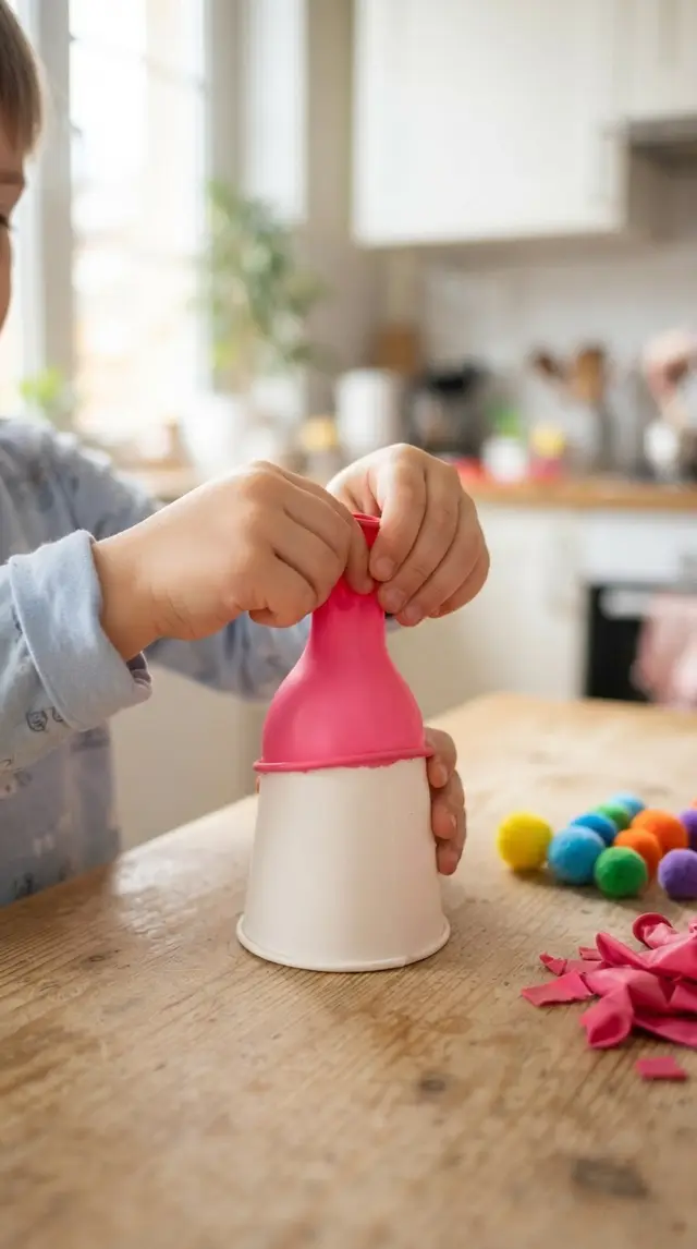 Pom-Pom Launcher step 1