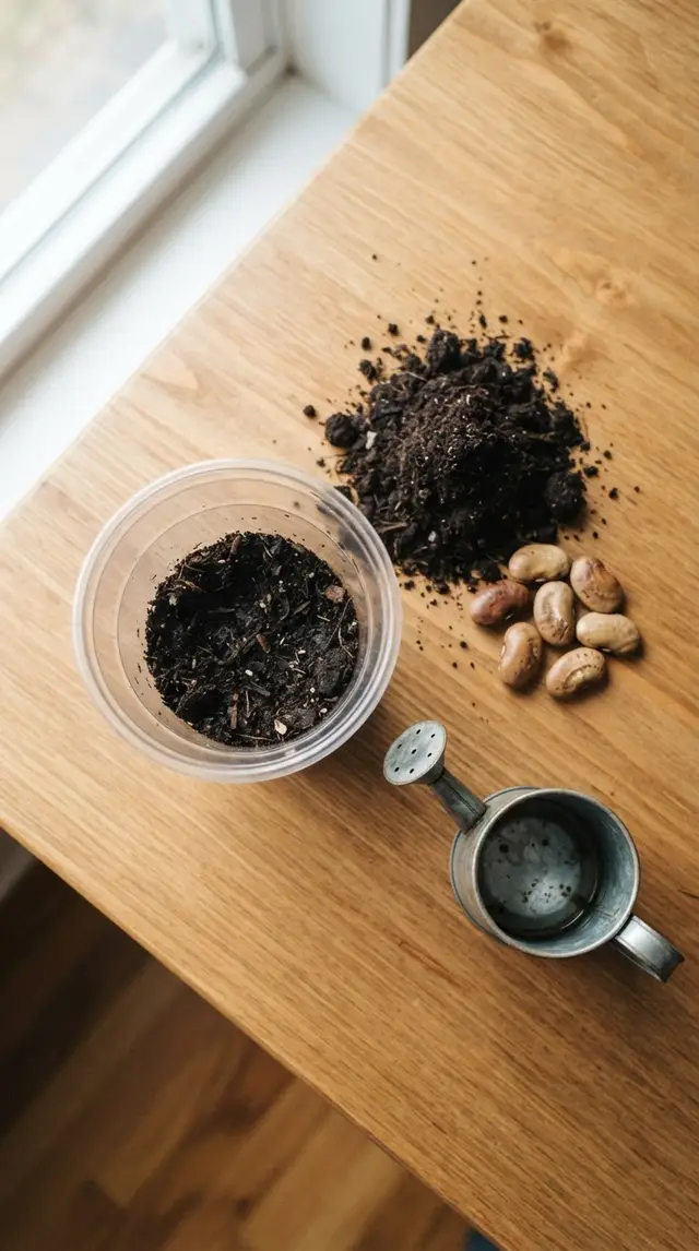 Plant a Seed Cup step 1