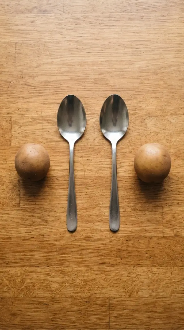 Supplies for Spoon and Potato Race