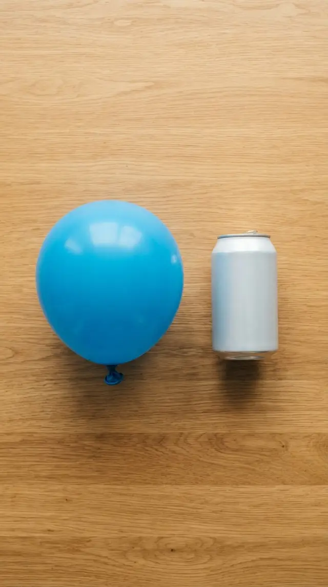 Static Balloon Can Race step 1