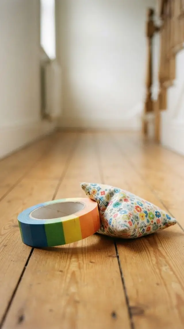 Supplies for Tape Hopscotch