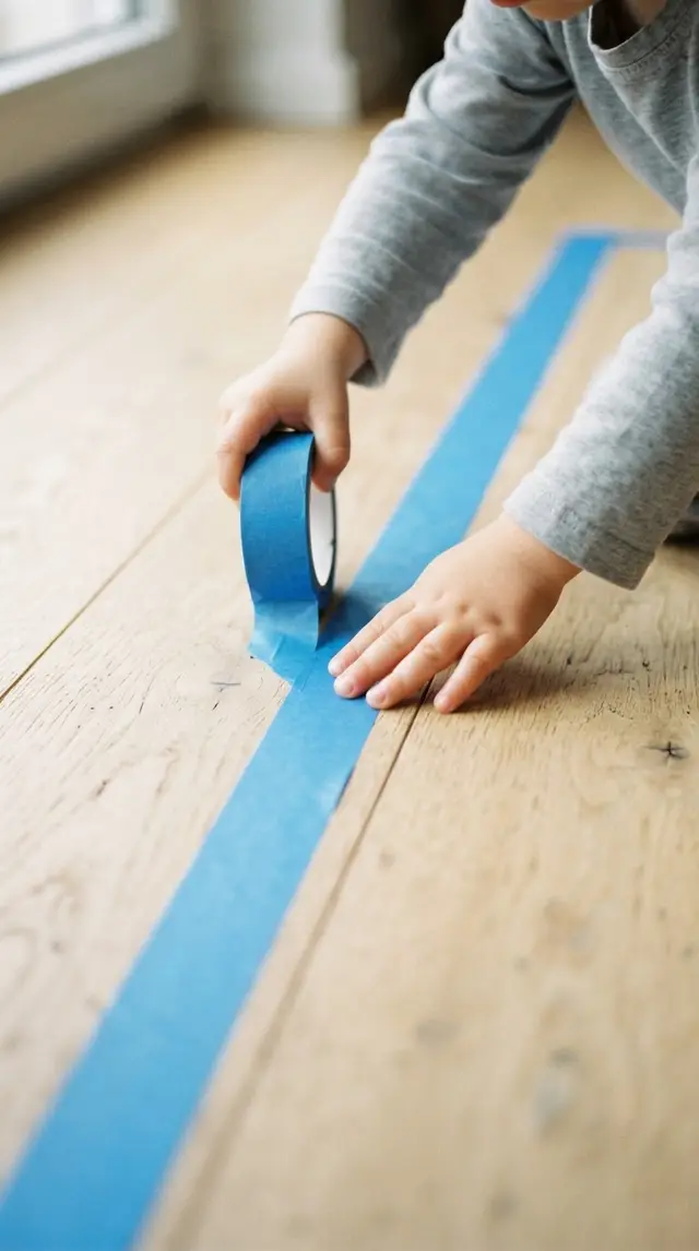 Tape Road Race Track step 1