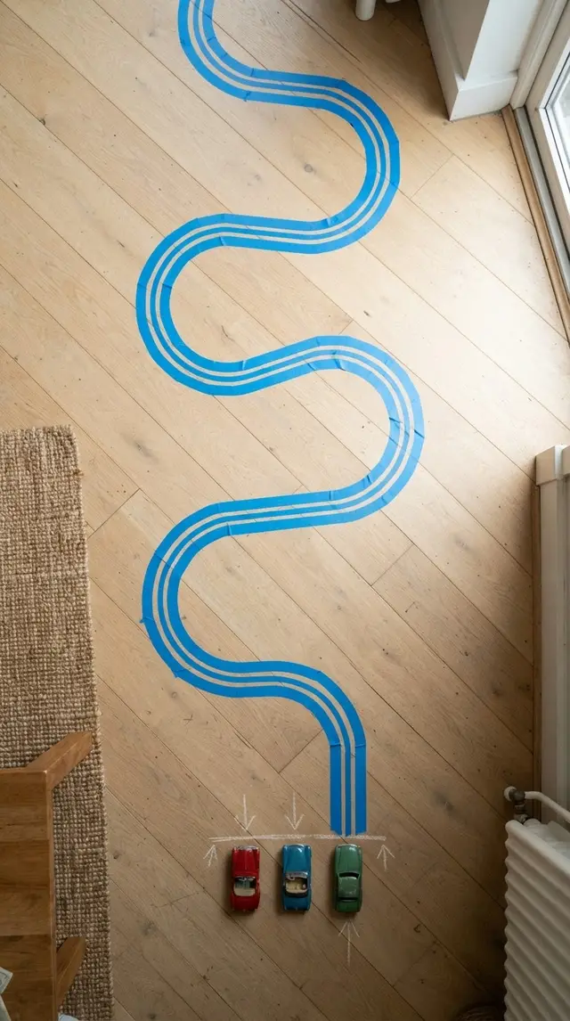 Tape Road Race Track step 2