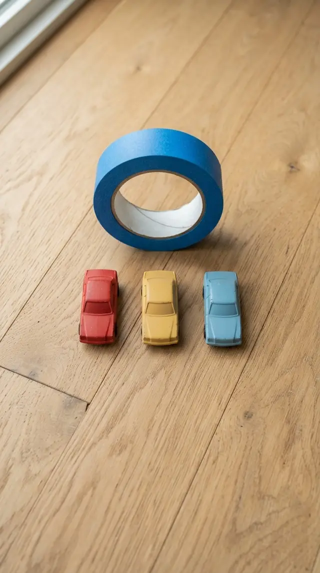 Supplies for Tape Road Race Track