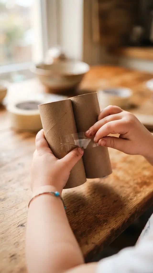 Toilet Roll Binoculars step 1