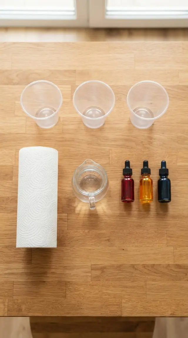 Supplies for Walking Water Rainbow