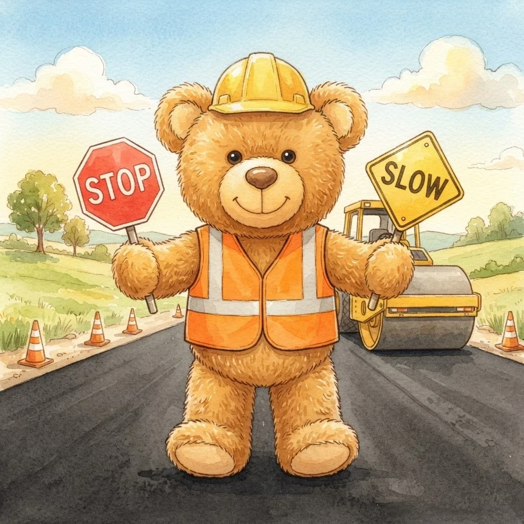 Tinker Ted the Road Crew Worker