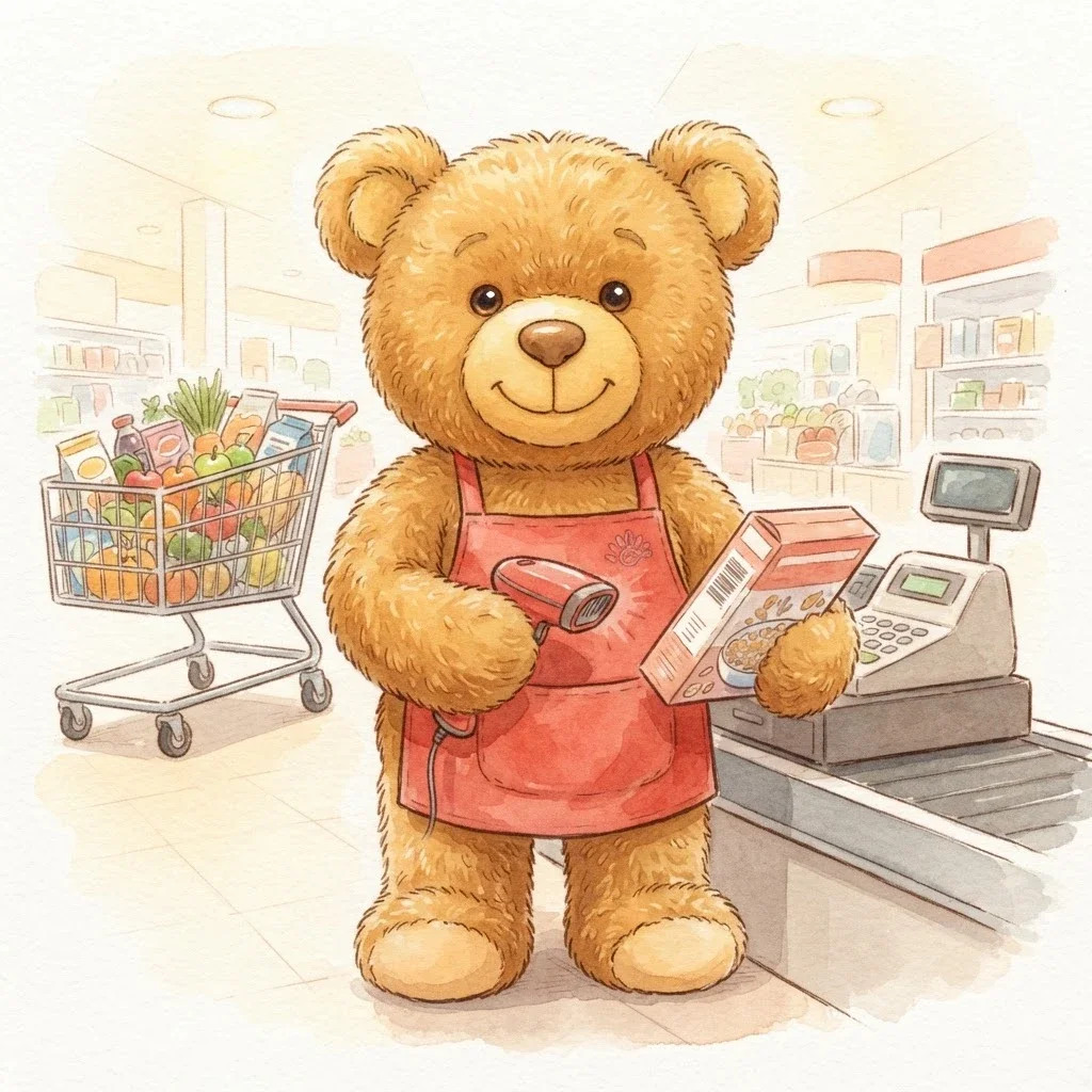 Tinker Ted the Cashier