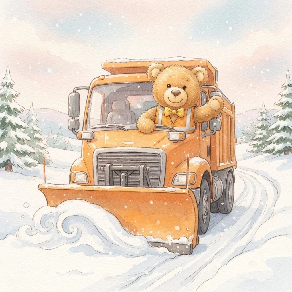 Tinker Ted the Snowplow Driver